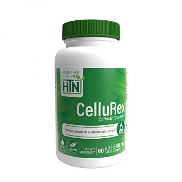 CelluRex with High Absoprtion CoQ10, PQQ, and Epicatechin 60 Non-...
