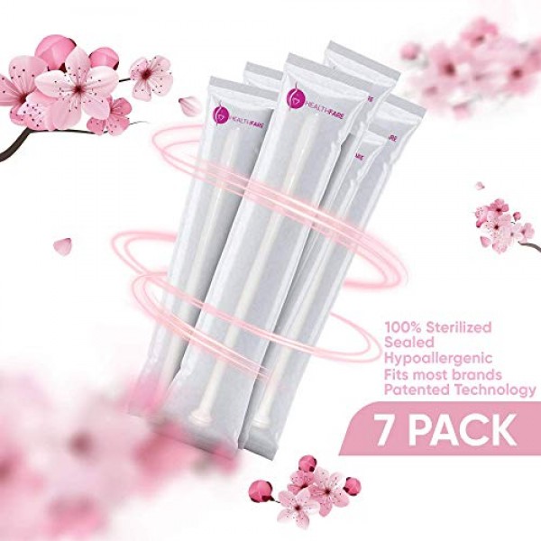 HealthFare Disposable Vaginal Applicators 7-Pack | Fits Capsule...