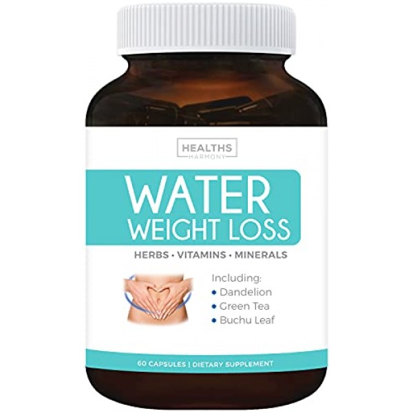 Water Pills - Natural Diuretic: Helps Relieve Bloating, Swelling ...