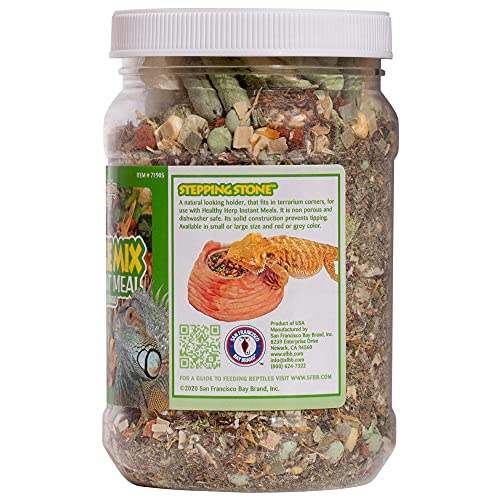 Healthy Herp Veggie Mix Instant Meal 3.6-Ounce 102 Grams Jar