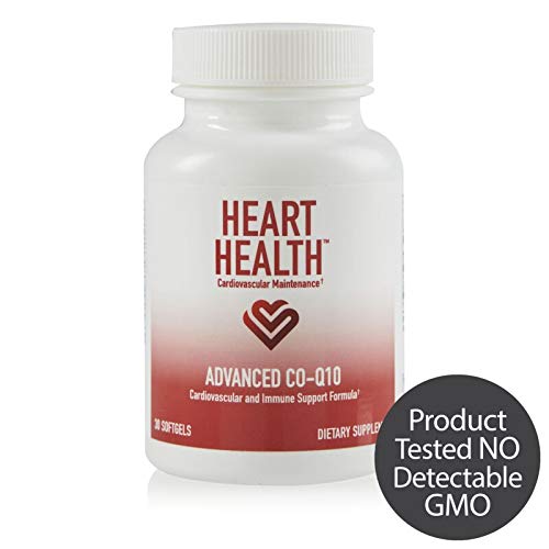 Heart Health Advanced Co-Q10, Cardiovascular & Immune Support, He...