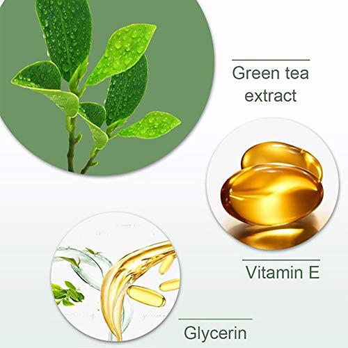 Eggplant Acne Clearing Solid Mask, Natural Green Tea Purifying Cl...
