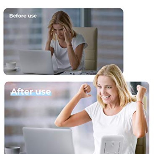 Light Therapy Lamp, HeimVision UV-Free 10000 Lux Happy Light, Tou...