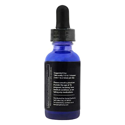 Hemp Extract Vanilla Bean Flavor 500 MG - Water Soluble Based for...