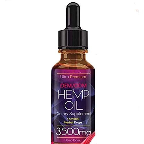 Hemp Oil for Pain Relief Anxiety Sleep Mood & Stress Relief -3500...