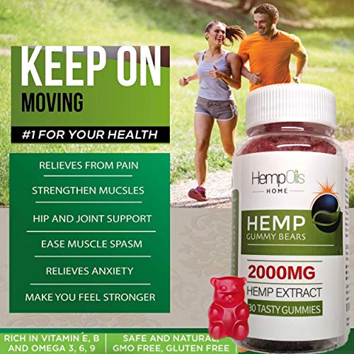 Best Hemp Gummies - 2000mg - 30 ct.- Organic Hemp Infused - 100% ...