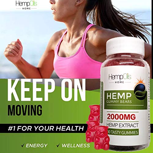 Best Hemp Gummies - 2000mg - 30 ct.- Organic Hemp Infused - 100% ...