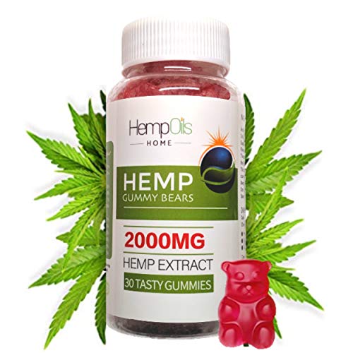 Best Hemp Gummies - 2000mg - 30 ct.- Organic Hemp Infused - 100% ...