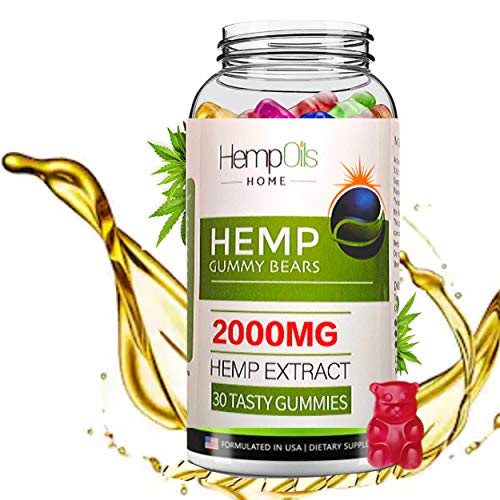 Best Hemp Gummies - 2000mg - 30 ct.- Organic Hemp Infused - 100% ...