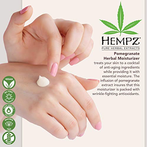 Hempz Pomegranate Herbal Body Moisturizer 2.25 oz.- Paraben-Free ...