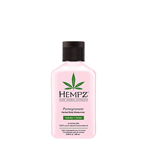 Hempz Pomegranate Herbal Body Moisturizer 2.25 oz.- Paraben-Free ...