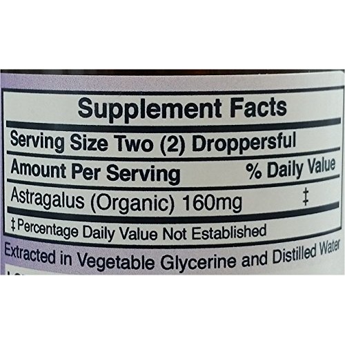 Astragalus Tincture - Astragalus Root Extract Liquid for Kids and...