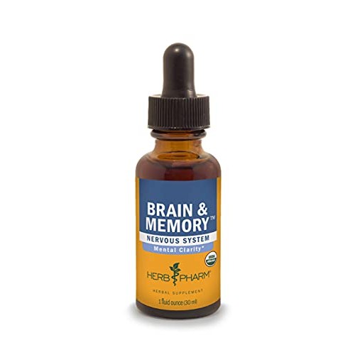 Herb Pharm Brain and Memory Liquid Herbal Formula with Ginkgo for...