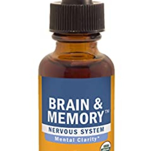 Herb Pharm Brain and Memory Liquid Herbal Formula with Ginkgo for...