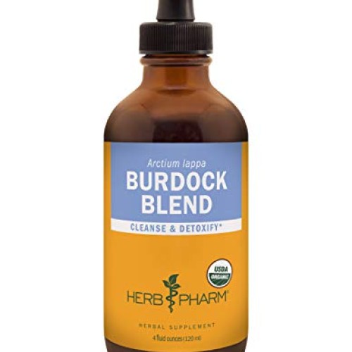 Herb Pharm Burdock Blend Liquid Extract to Support Cleansing & De...
