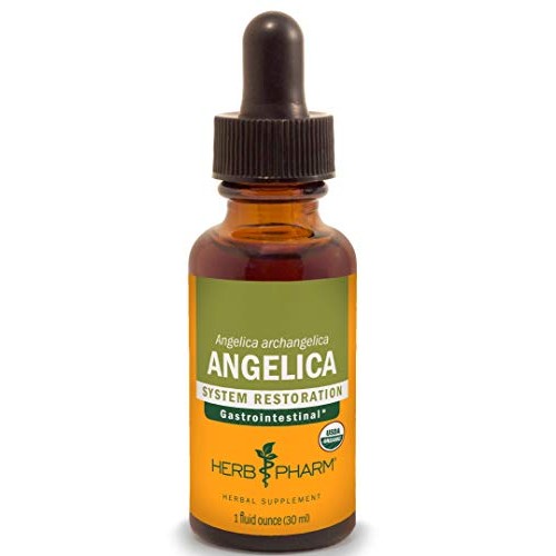 Herb Pharm Certified Organic Angelica Root Liquid Extract for Dig...