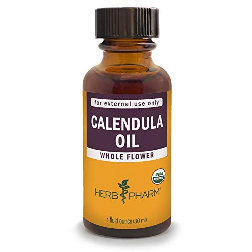 Herb Pharm Certified Organic Calendula Oil - 1 Ounce