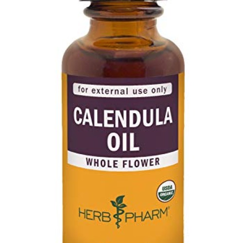 Herb Pharm Certified Organic Calendula Oil - 1 Ounce