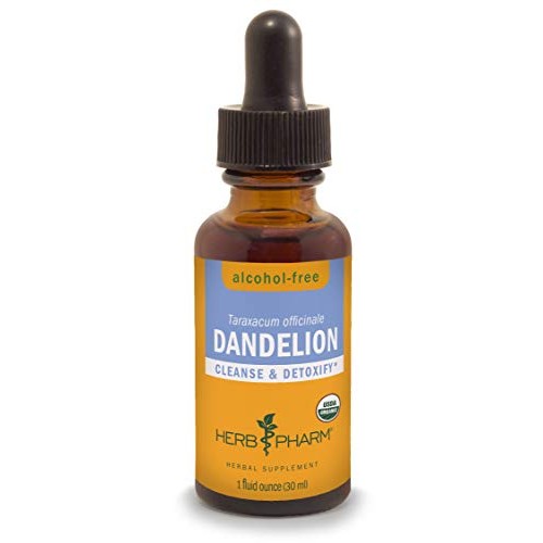 Herb Pharm Certified Organic Dandelion Liquid Extract for Cleansi...