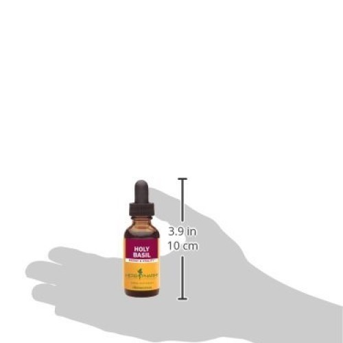 Herb Pharm Certified Organic Holy Basil Tulsi Liquid Extract fo...