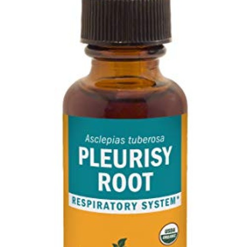 Herb Pharm Certified Organic Pleurisy Root Liquid Extract for Res...