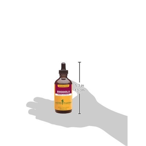 Herb Pharm Certified Organic Rhodiola Root Extract for Energy, En...