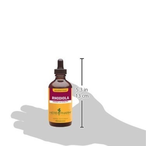 Herb Pharm Certified Organic Rhodiola Root Extract for Energy, En...