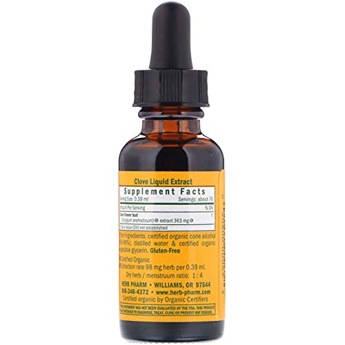 Herb Pharm Clove Optimal Well-Being - 1 fl oz