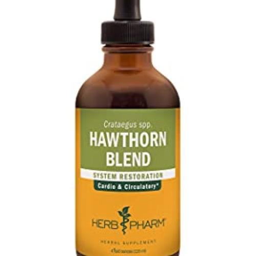 Herb Pharm Hawthorn Blend Liquid Extract for Cardiovascular and C...