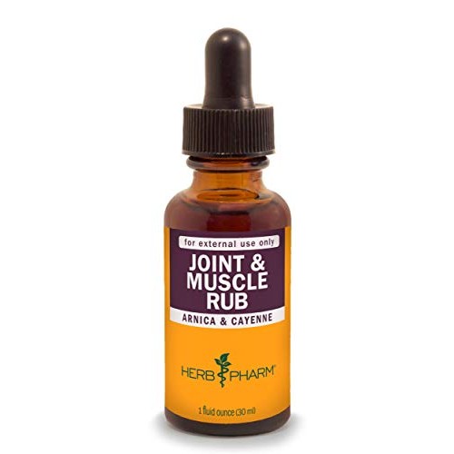 Herb Pharm Joint and Muscle Warming Rub with Cayenne Extract - 1 ...