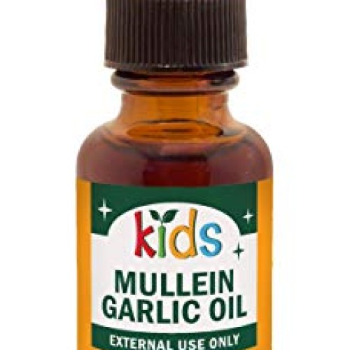 Herb Pharm Kids Mullein and Garlic Oil, 1 Fl Oz