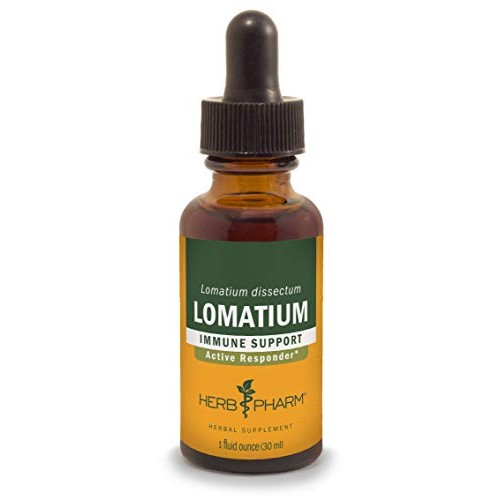 Herb Pharm Lomatium Liquid Extract for Immune System Support - 1 ...