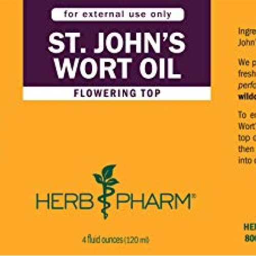 Herb Pharm St. Johns Wort Topical Oil - 4 Ounce