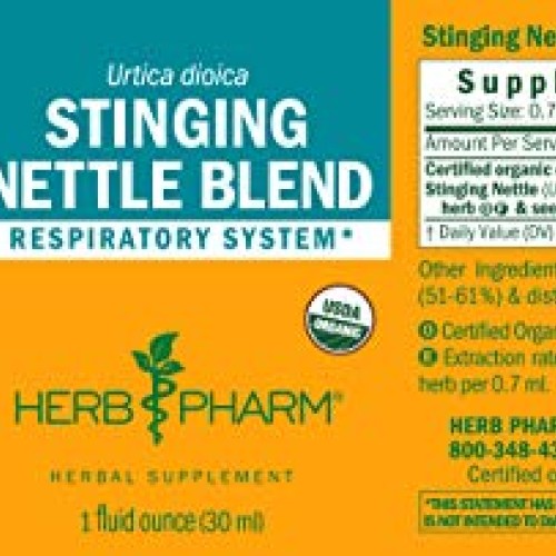 Herb Pharm Stinging Nettle Blend Liquid Extract - 1 Ounce DNETT01