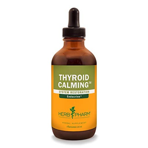 Herb Pharm Thyroid Calming Herbal Formula for Endocrine System Su...