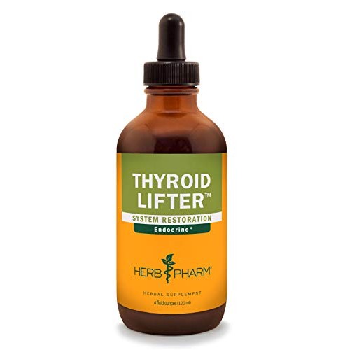 Herb Pharm Thyroid Lifter Liquid Herbal Formula for Endocrine Sys...