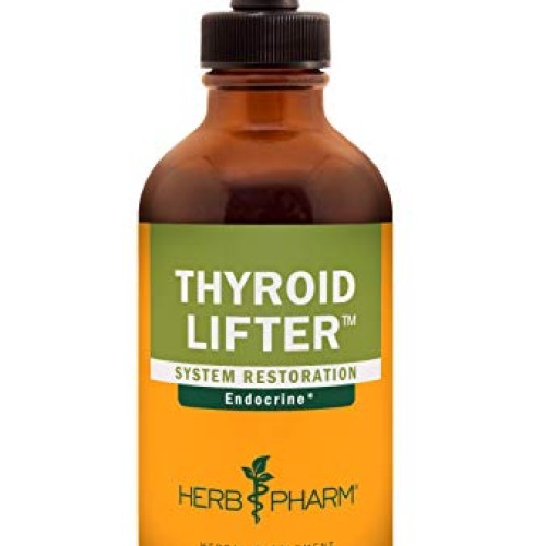 Herb Pharm Thyroid Lifter Liquid Herbal Formula for Endocrine Sys...