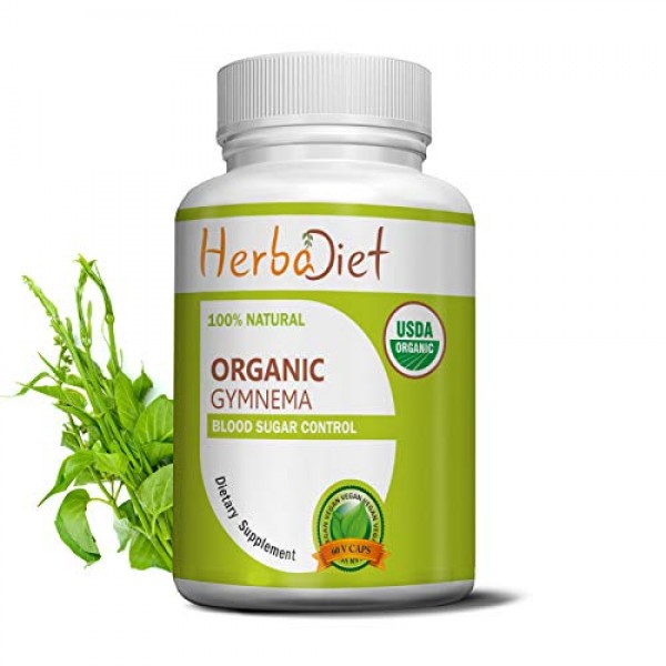 Organic Gymnema Leaf Powder Capsules |Gymnema Sylvestre | Blood S...