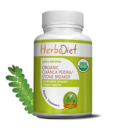 Organic Stone Breaker Chanca Piedra 400mg Capsules | Kidney Clean...