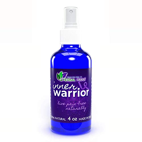 Inner Warrior Fibro Pain Relieving Spray 4 oz – 100% Natural Re...