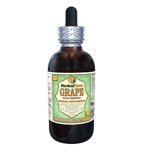 Grape Vitis Vinifera Glycerite, Organic Dried Seeds Alcohol-Fre...