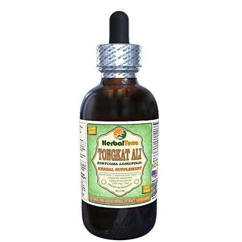 Tongkat Ali Eurycoma Longifolia Glycerite, Dried Roots Alcohol-...