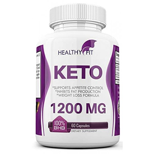 3 Pack Keto BHB 1200mg Pills Advanced Weight Loss Natural Ketos...