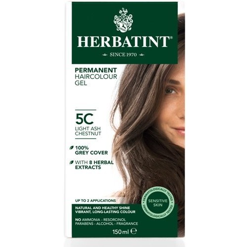 Herbatint 150 ml Number 5C Light Ash Chestnut Permanent Herbal Ha...
