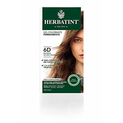 Herbatint Hair Dye 6D Dark Golden Blonde