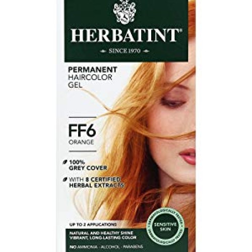 Herbatint Haircolor Kit Flash Fashion Orange FF6 -- 1 Kit