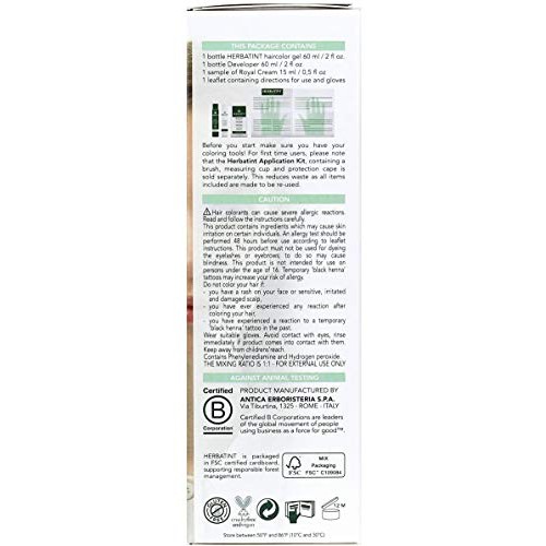 Herbatint, Permanent Haircolor Gel FF5 HT00305, FLASH FASHION SAN...