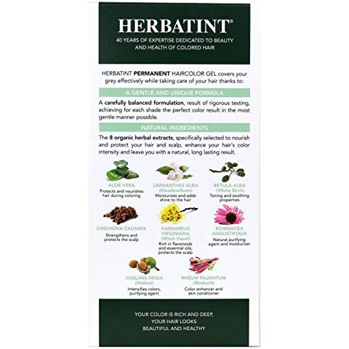 Herbatint, Permanent Haircolor Gel FF5 HT00305, FLASH FASHION SAN...