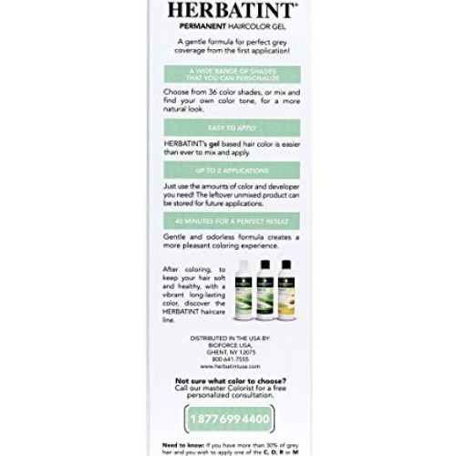 Herbatint, Permanent Haircolor Gel FF5 HT00305, FLASH FASHION SAN...