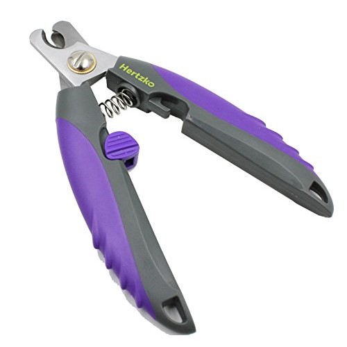 Dog Nail clippers for Large Dogs By Hertzko, Cat Nail Clipper wit...